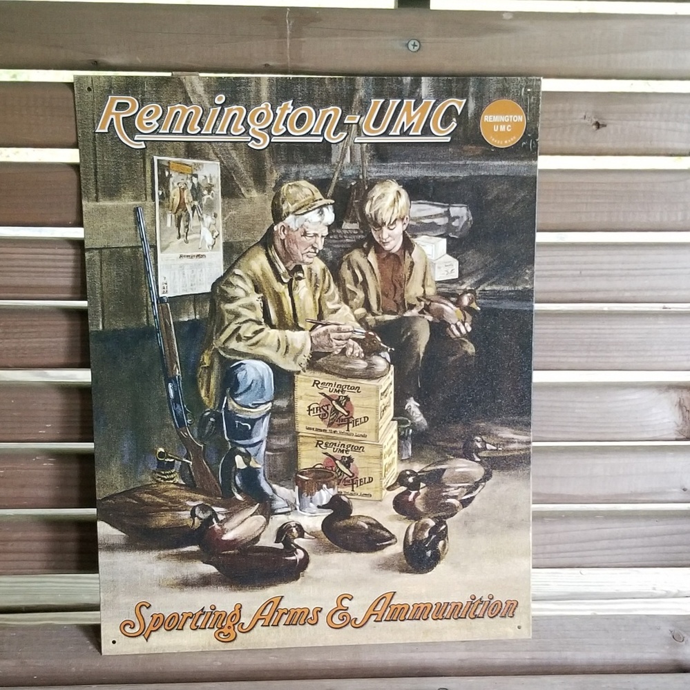 Remington Metal Sign